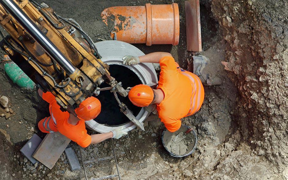 travaux assainissement Bullion